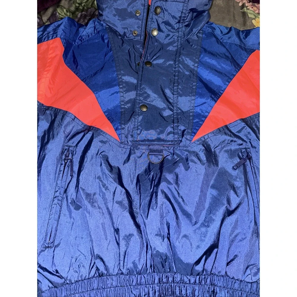 Descente Women Size 0/XS‎ 1/2 Zip Layla 1000 Ski Parka Jacket Nylon Vintage Rare